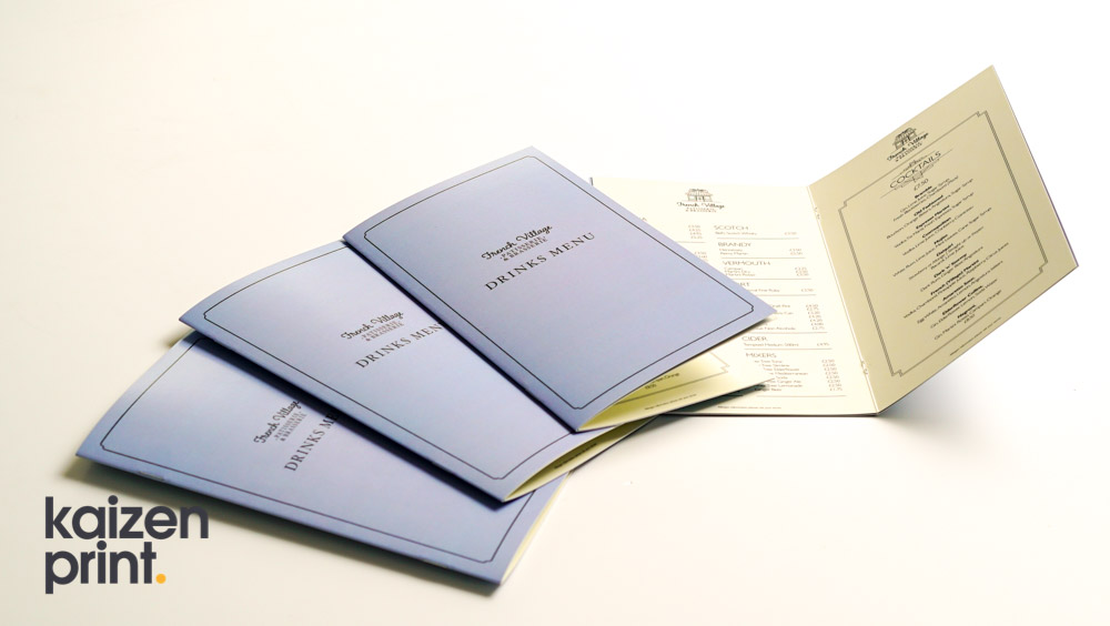 Booklet Printing - A4 Booklet Printing - French Village - Belfast Printing - Kaizen Print