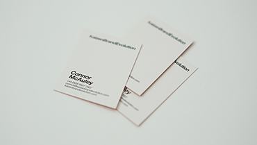 Connor Kaizen Brand - Luxury Business Cards - Business Card Printing - Belfast Printing - Kaizen Print
