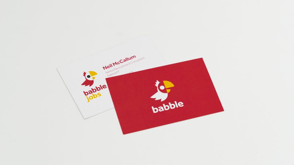 Babble - Business Cards - Business Card Printing - Belfast Printing - Kaizen Print