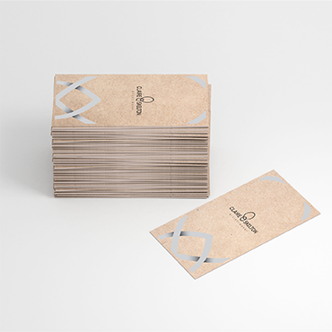 Kraft Business Cards - Business Cards Stack - Business Card Printing - Belfast Printing - Kaizen Print