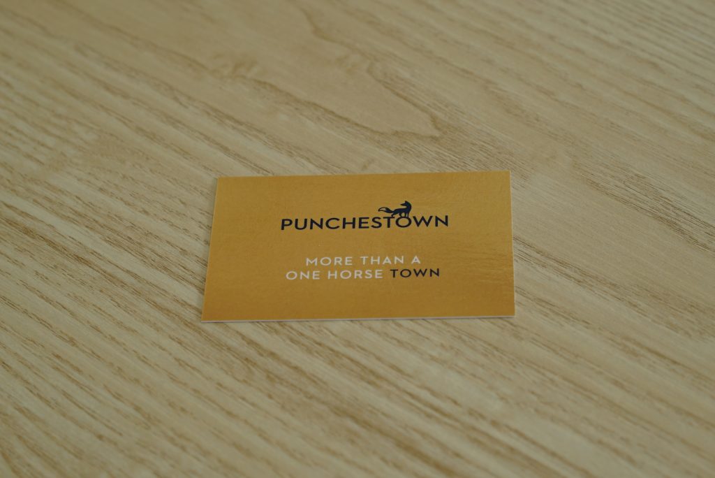 Punchestown Business Card - Standard Business Card Printing - Kaizen Print - Belfast Printing
