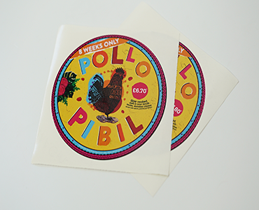 Boojum Circular Close Up - Circular Label Printing - Bespoke Sticker Printing - Belfast Printing - Belfast Printing - Kaizen Print