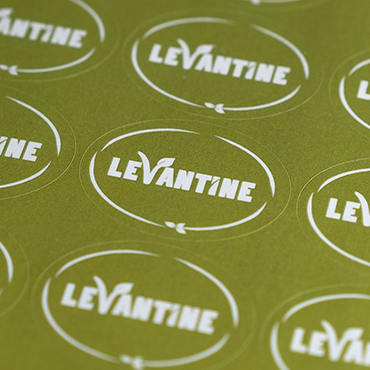 Levantine - Oval Stickers - Sticker Printing Belfast - Belfast Printing - Kaizen Print
