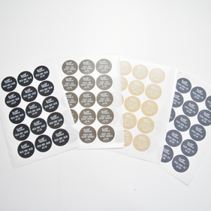 Sticker and label printing Belfast. Kaizen Print