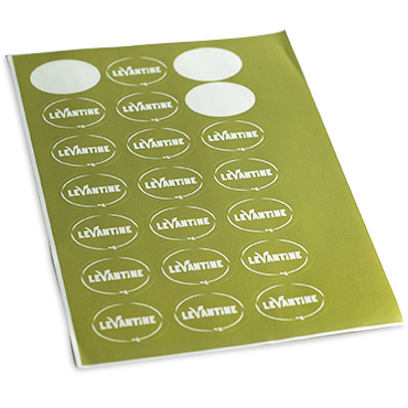 Levantine - Oval Stickers - Sticker Printing Belfast - Belfast Printing - Kaizen Print