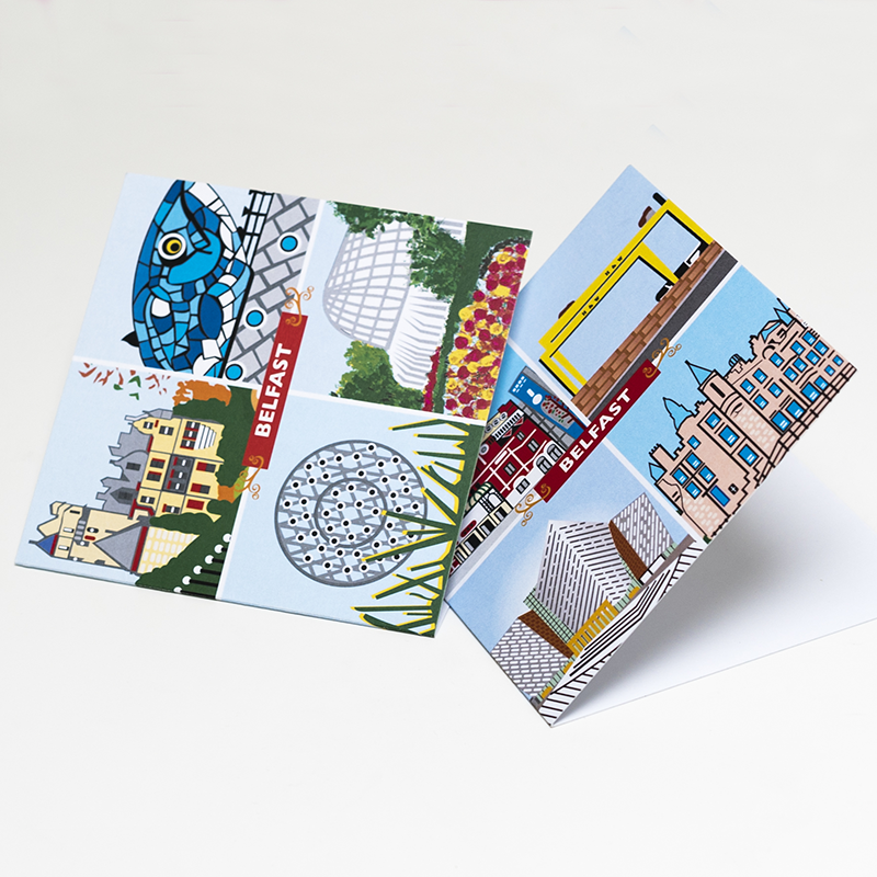 Greeting Cards - Greetings from Belfast - Belfast Printing - Kaizen Print