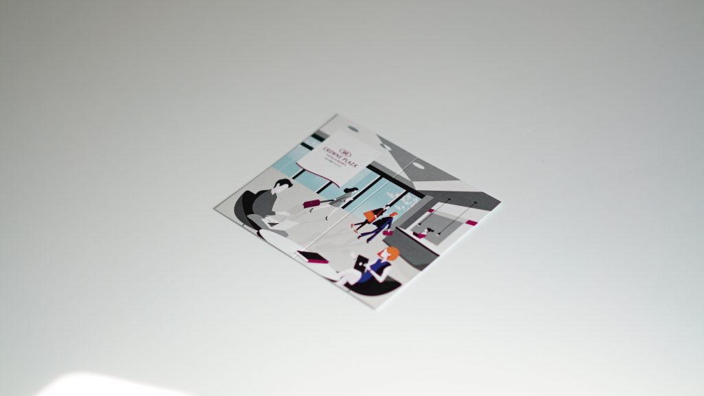 Room Key Card - Crowne Plaza - Belfast Printing - Kaizen Print