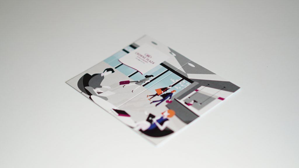 Room Key Card - Crowne Plaza - Belfast Printing - Kaizen Print