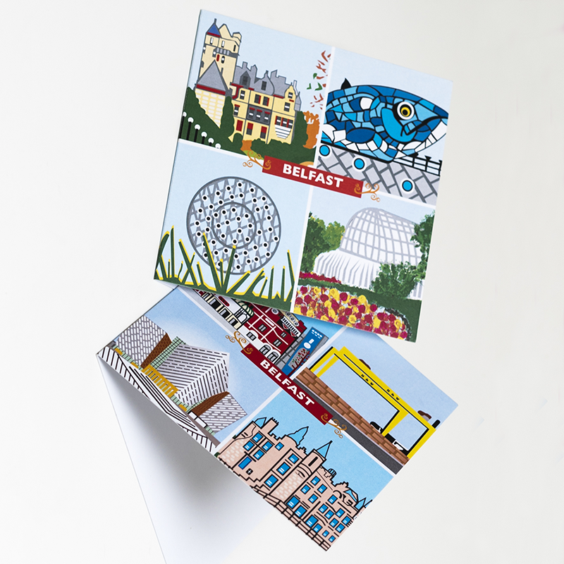 Greeting Cards - Greetings from Belfast - Belfast Printing - Kaizen Print
