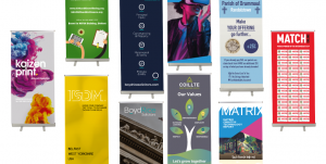 Roller Banners - Kaizen print Display Product Options