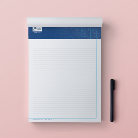 A4 Notepad Printing | A4 Notepads | Personalised Notepad Printing