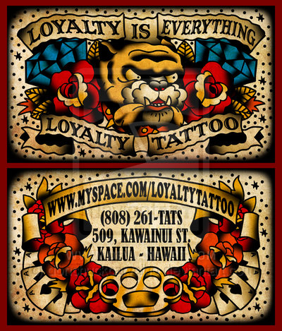 Business Cards For Tattoo Artists Kaizen Print Inspire Support